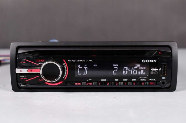 Radio samochodowe Sony CDX-GT440U MP3 AUX USB + ISO Adapter