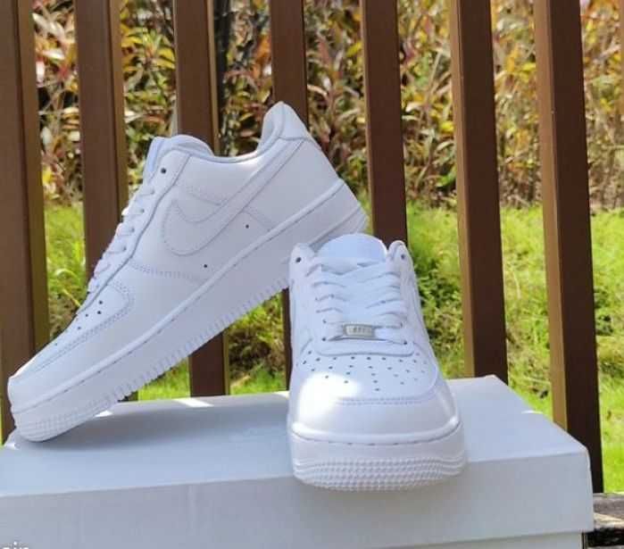 "Buty damskie Trampki" Nike_Air_Force_1_Low_White r.36