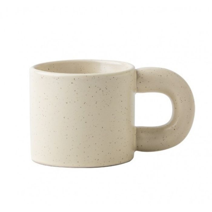 ceramiczny, nakrapiany kubek z uchem 300 ml cup21