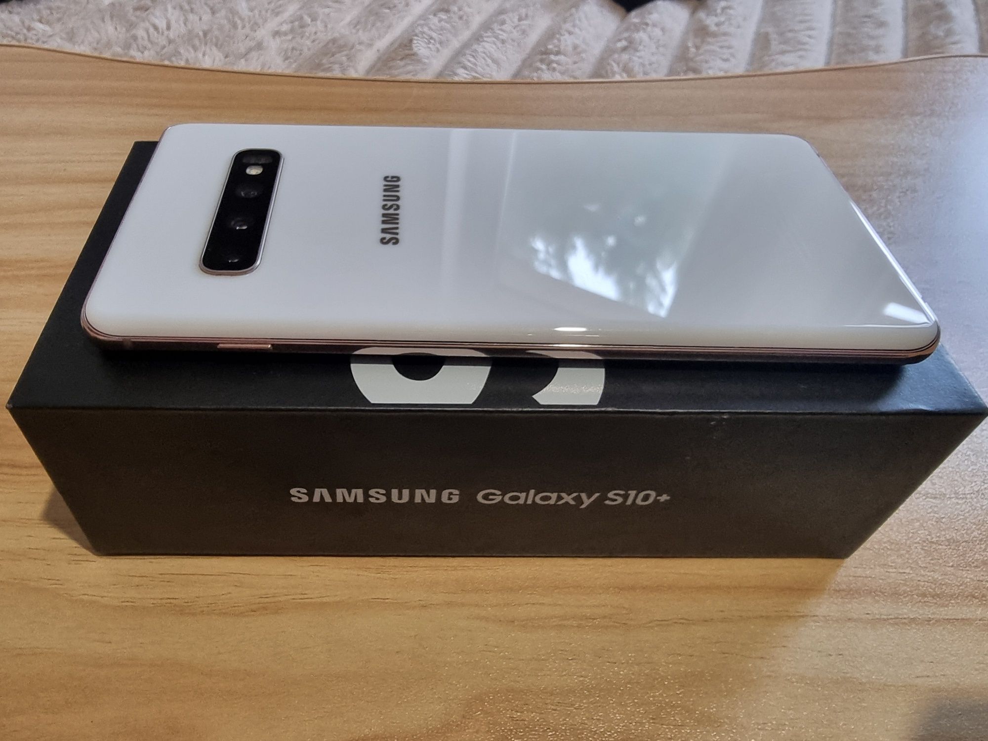 Samsung Galaxy s10+ s10 plus ceramic white 512gb słuchawki Bluetooth