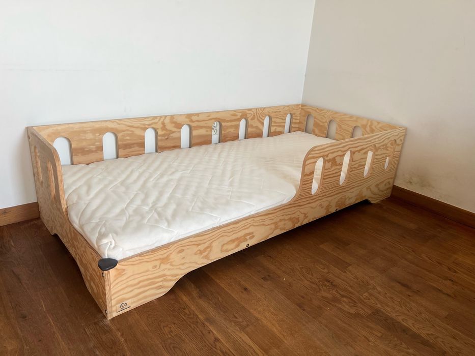 Łóżko smartwood Tila 70x160 + materac