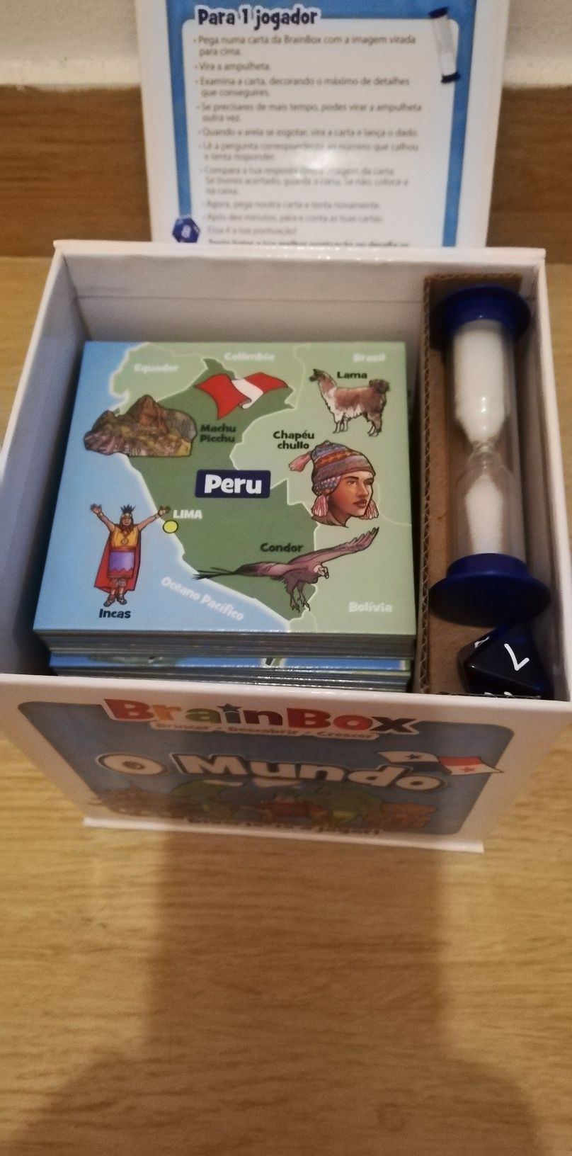 Jogo  de cartas "Brainbox"