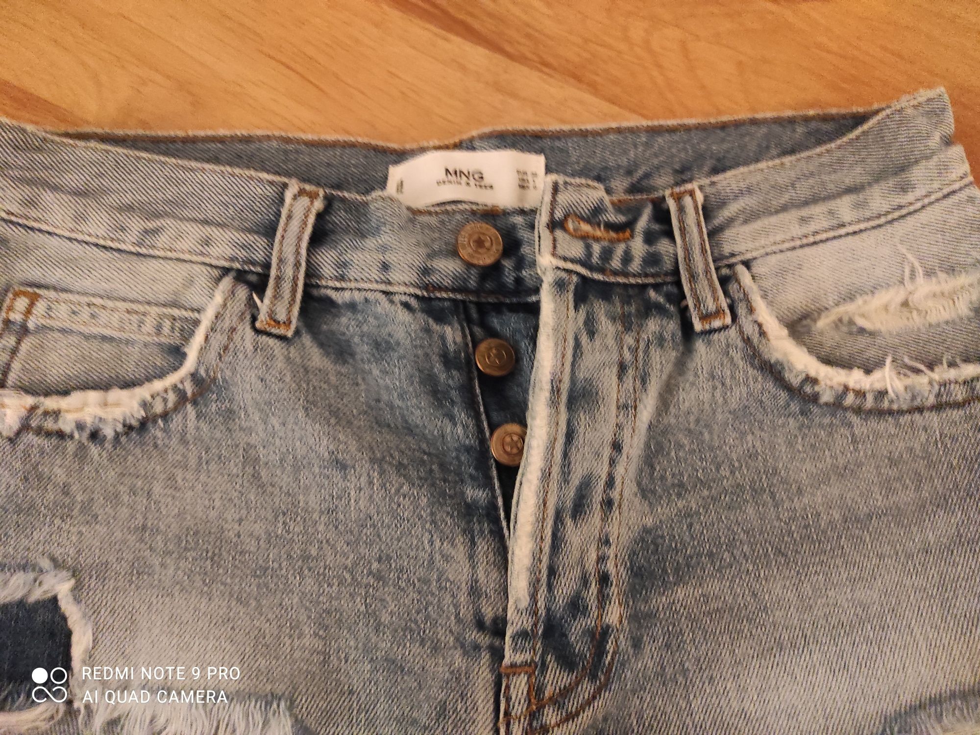 Spodenki jeansowe szorty Mango r. 32