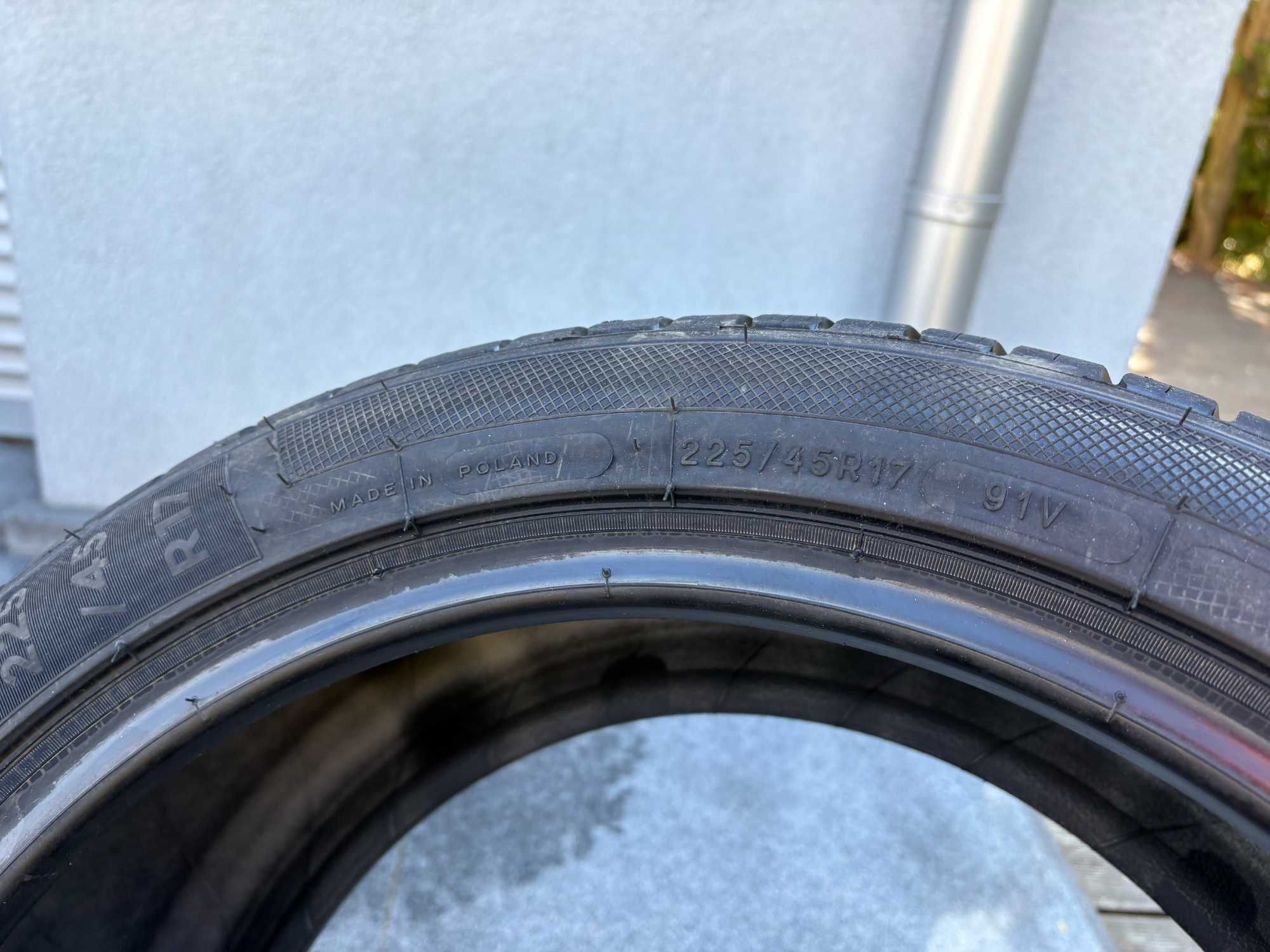 4szt letnie 225/45R17 Kleber Dynaxer HP5 91V prod. 2025 rok! C,A,71db