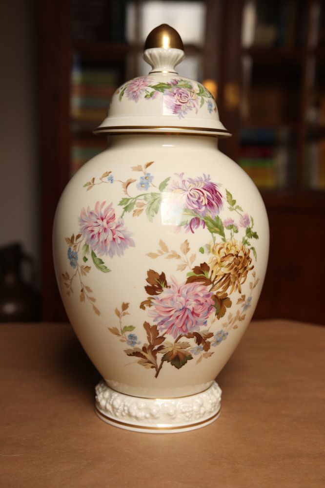 Amfora wazon urna Rosenthal Chrysantheme porcelana