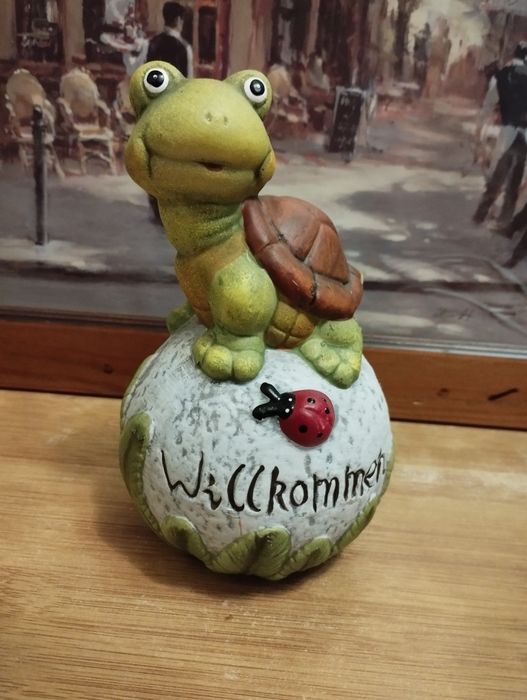 Садова фігурка черепашки