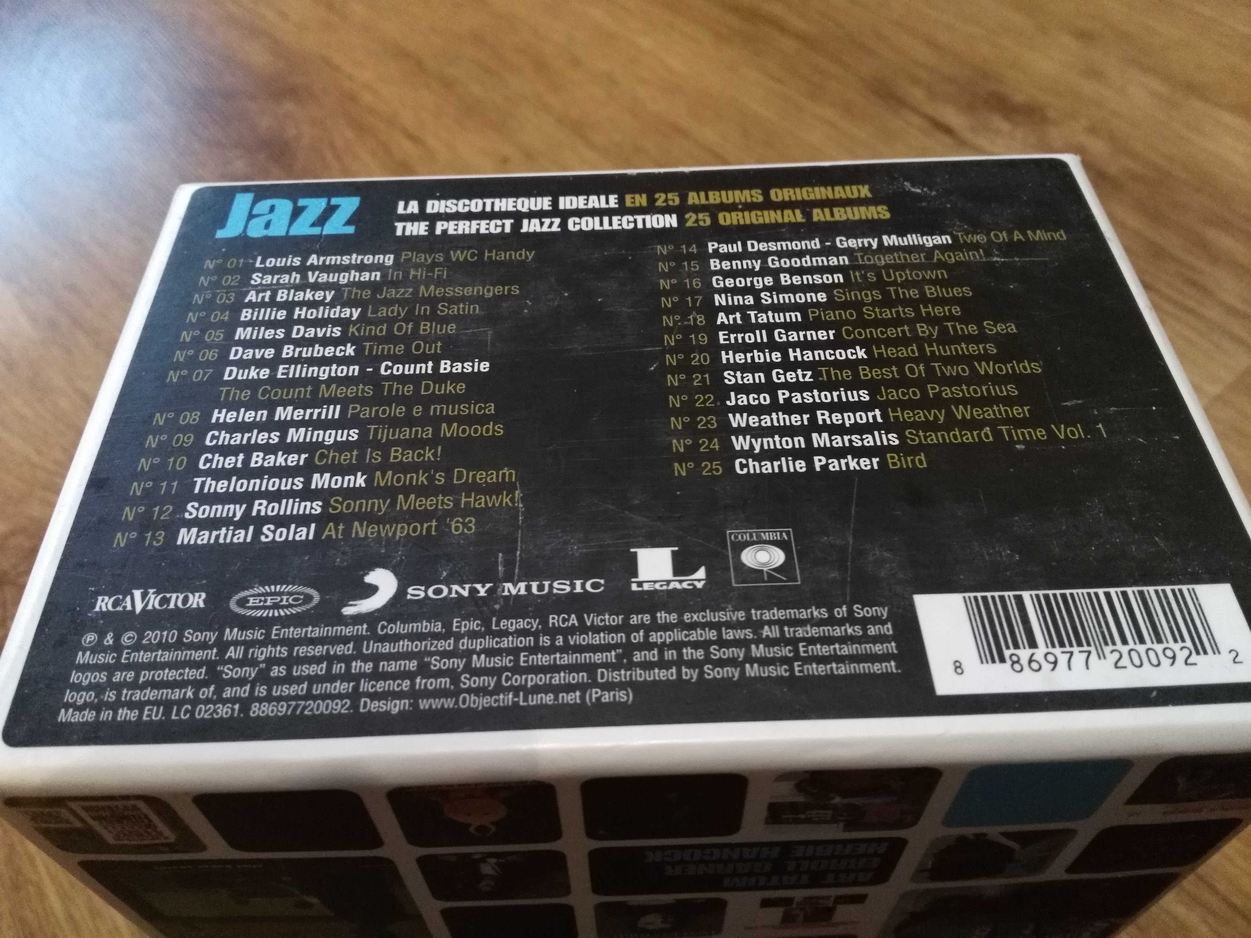 The Perfect Jazz Collection 25CD Sony mega BOX unikat okazja