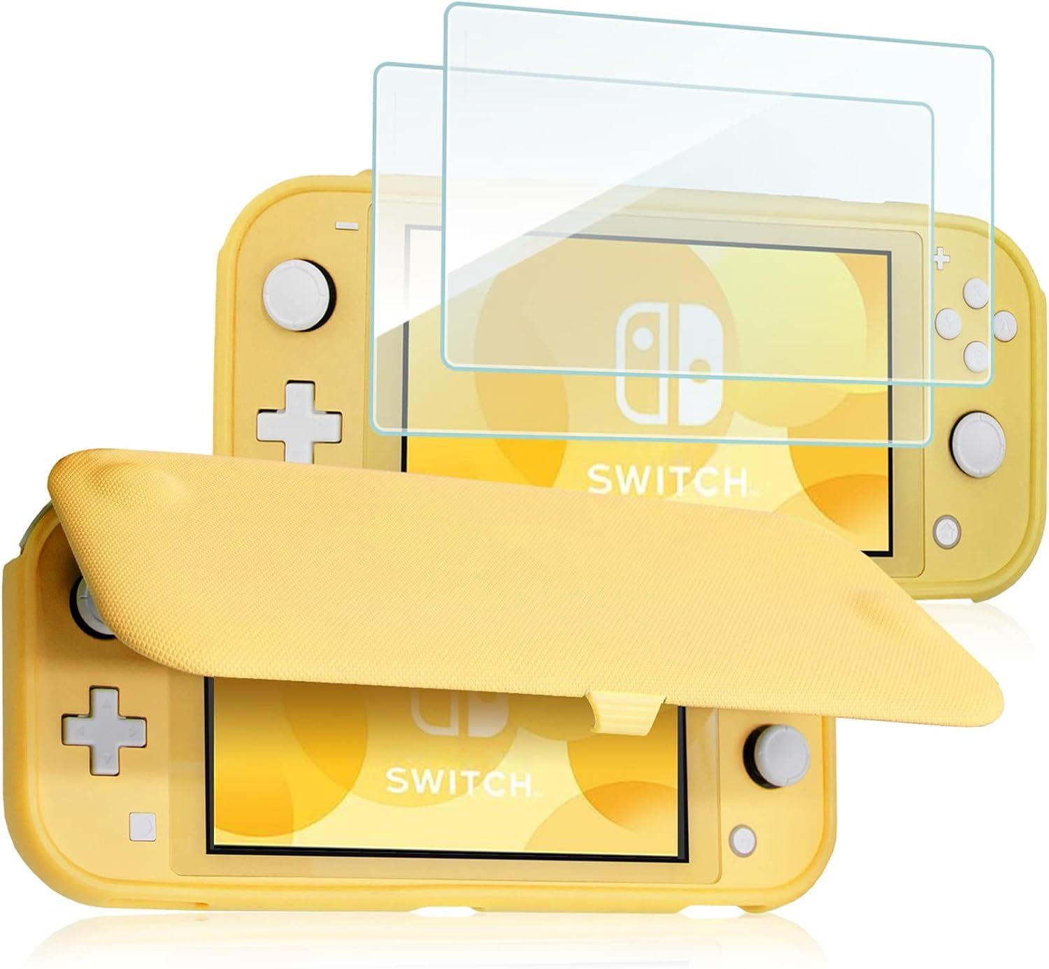 Case obudowa Nintendo switch lite z klapką i szybkami