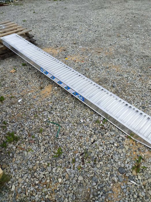 Najazdy aluminiowe do minikoparek 2,5-4,5m do 13t, Dostawa,gwarancja