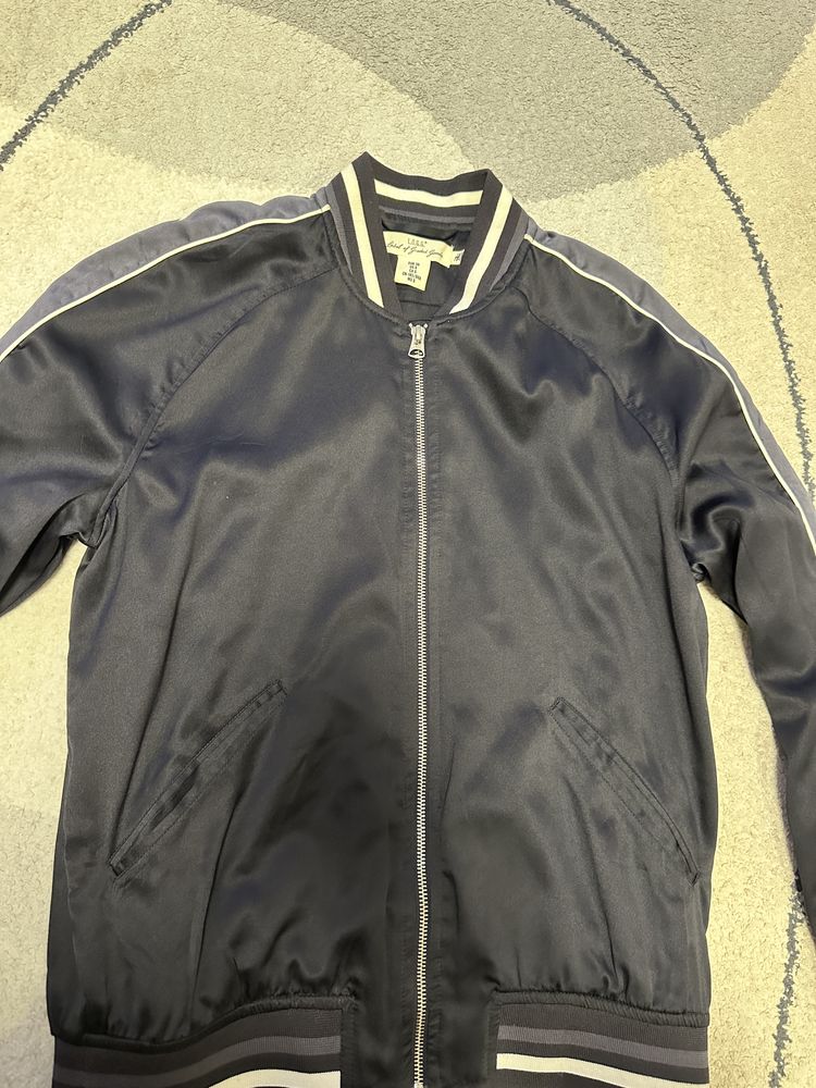 Kurtka damska bomberka H&M ze wzorem rozmiar 36 S LOGG