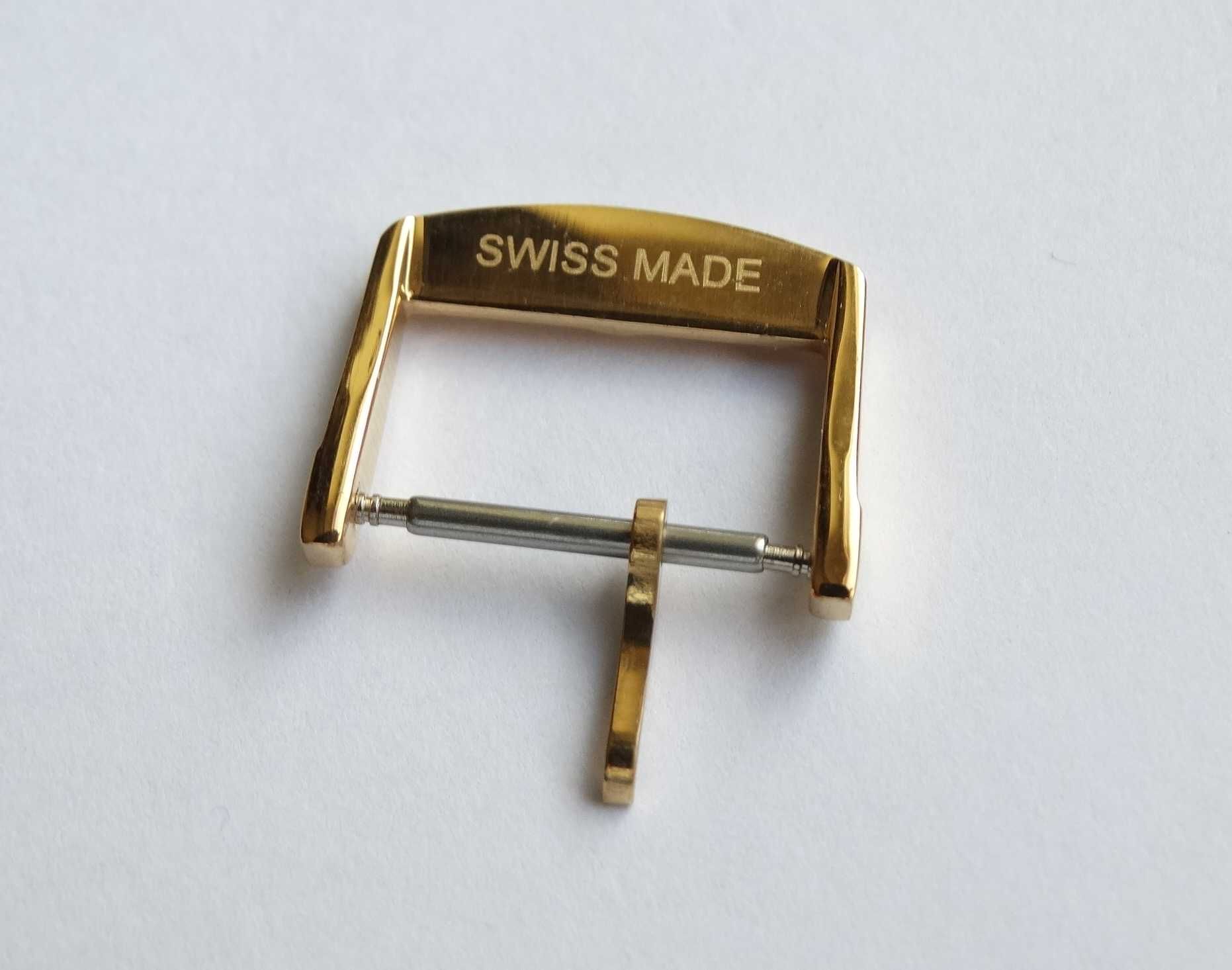 Sprzączka klamra do paska do zegarka Longines 16mm 18mm złota srebrna