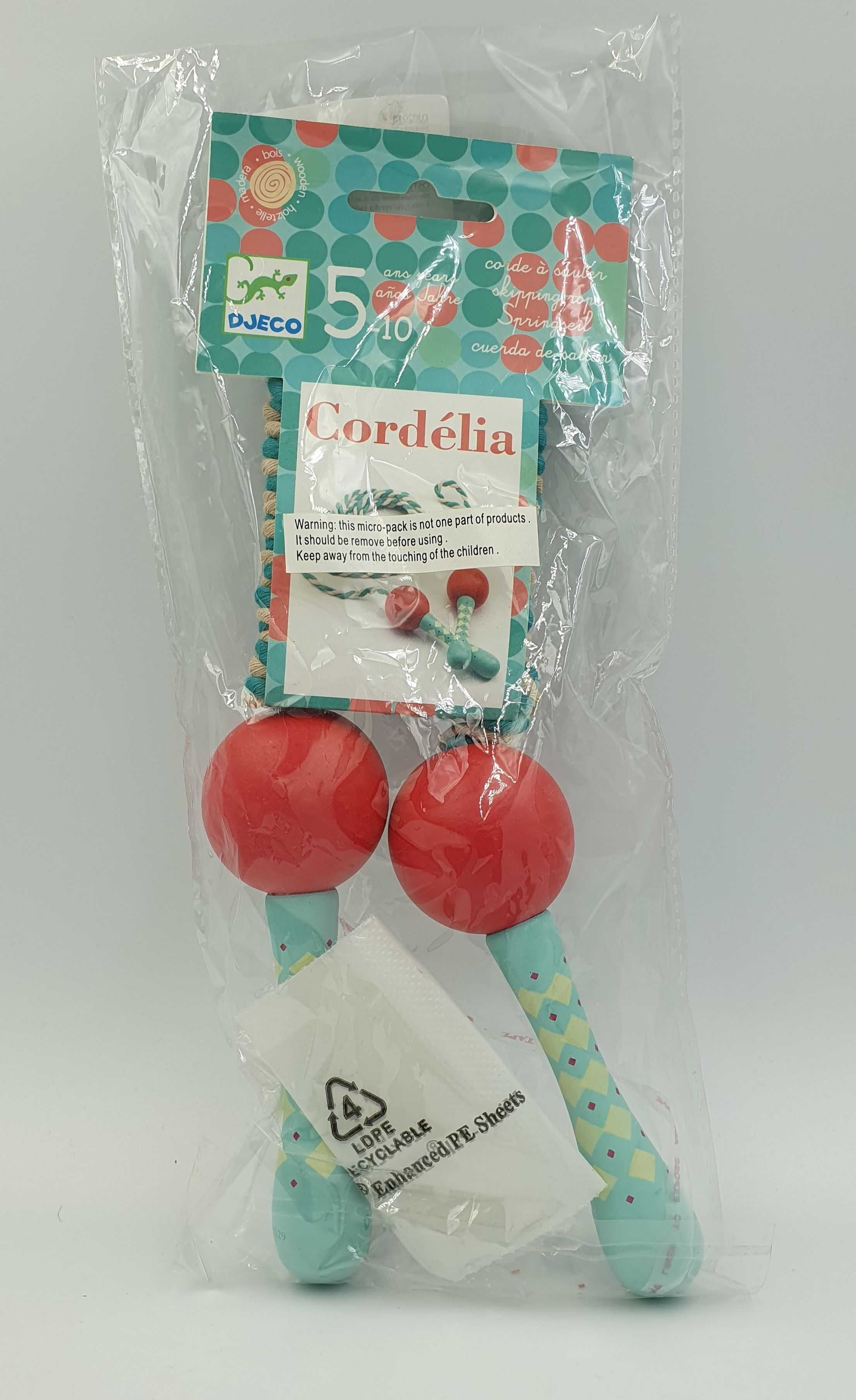 SKAKANKA drewniane rączki Djeco 02013