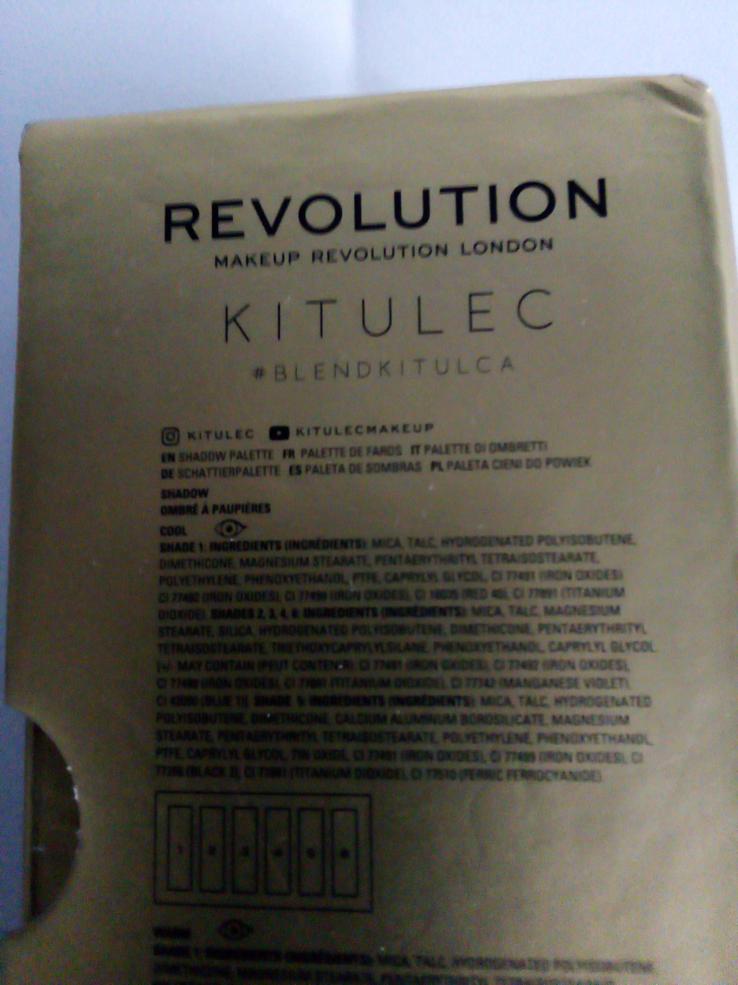 Revolution Makeup Kitulec 2 x paleta cieni do powiek
