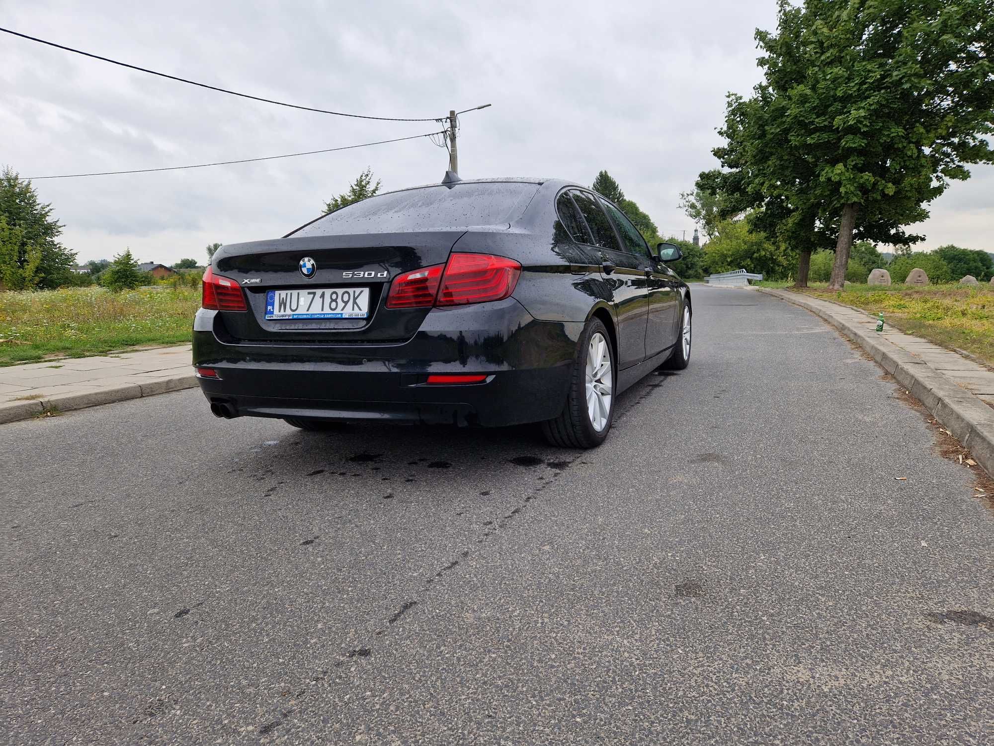 BMW SERIA 5 F10 530D  xDrive salon polska bezwypadkowy ZAMIANA