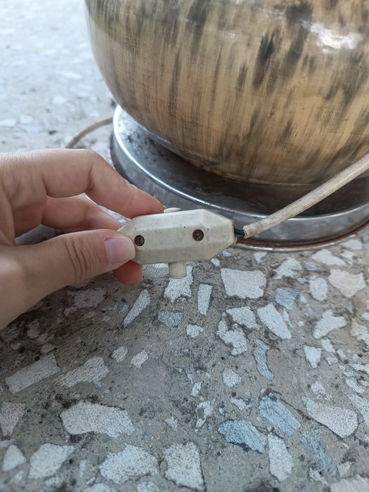 Candeeiro sem abajur, vintage