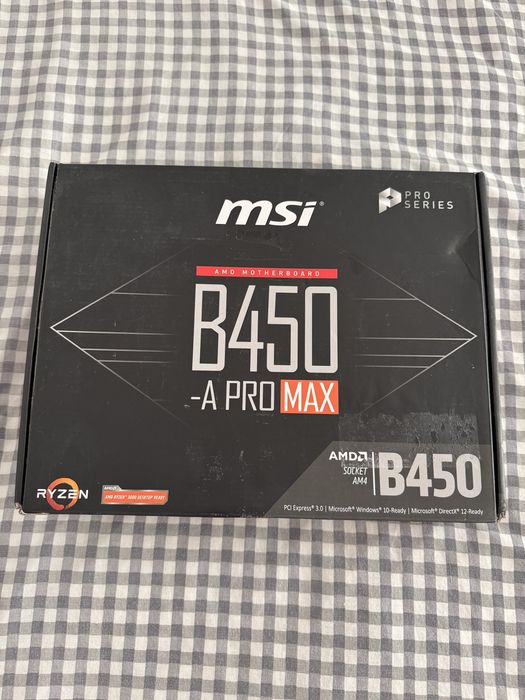 Материнська плата, MSI B450-A PRO MAX
