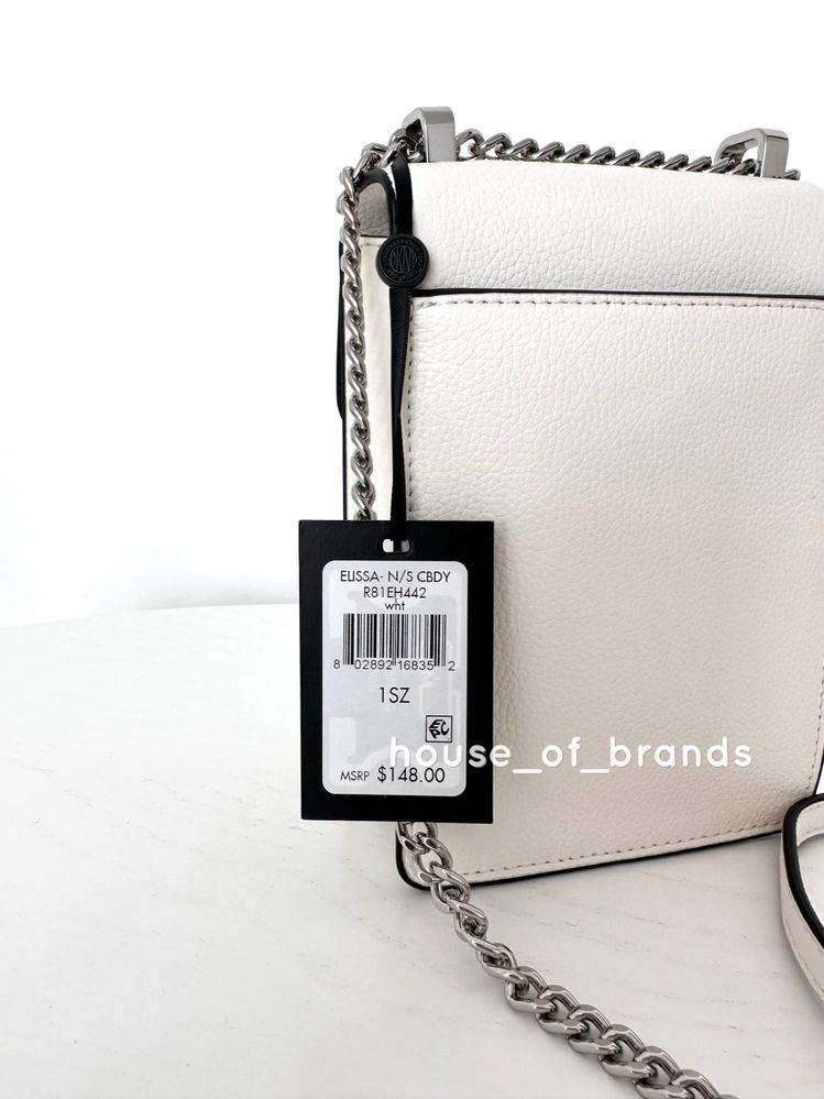 DKNY Женская кожаная сумочка вертикальная Elissa Phone жіноча сумка