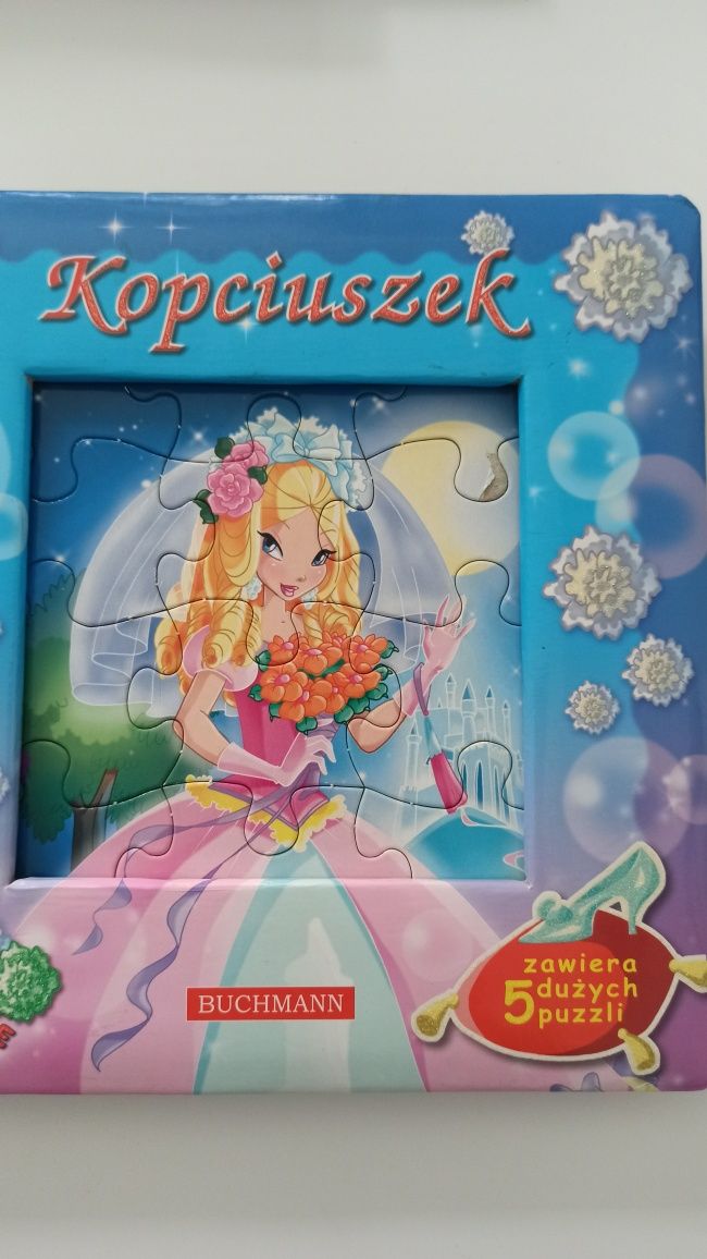 Książka puzzle "Kopciuszek"