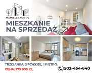 Na sprzedaż mieszkanie, Trzcianka, 3 pokoje