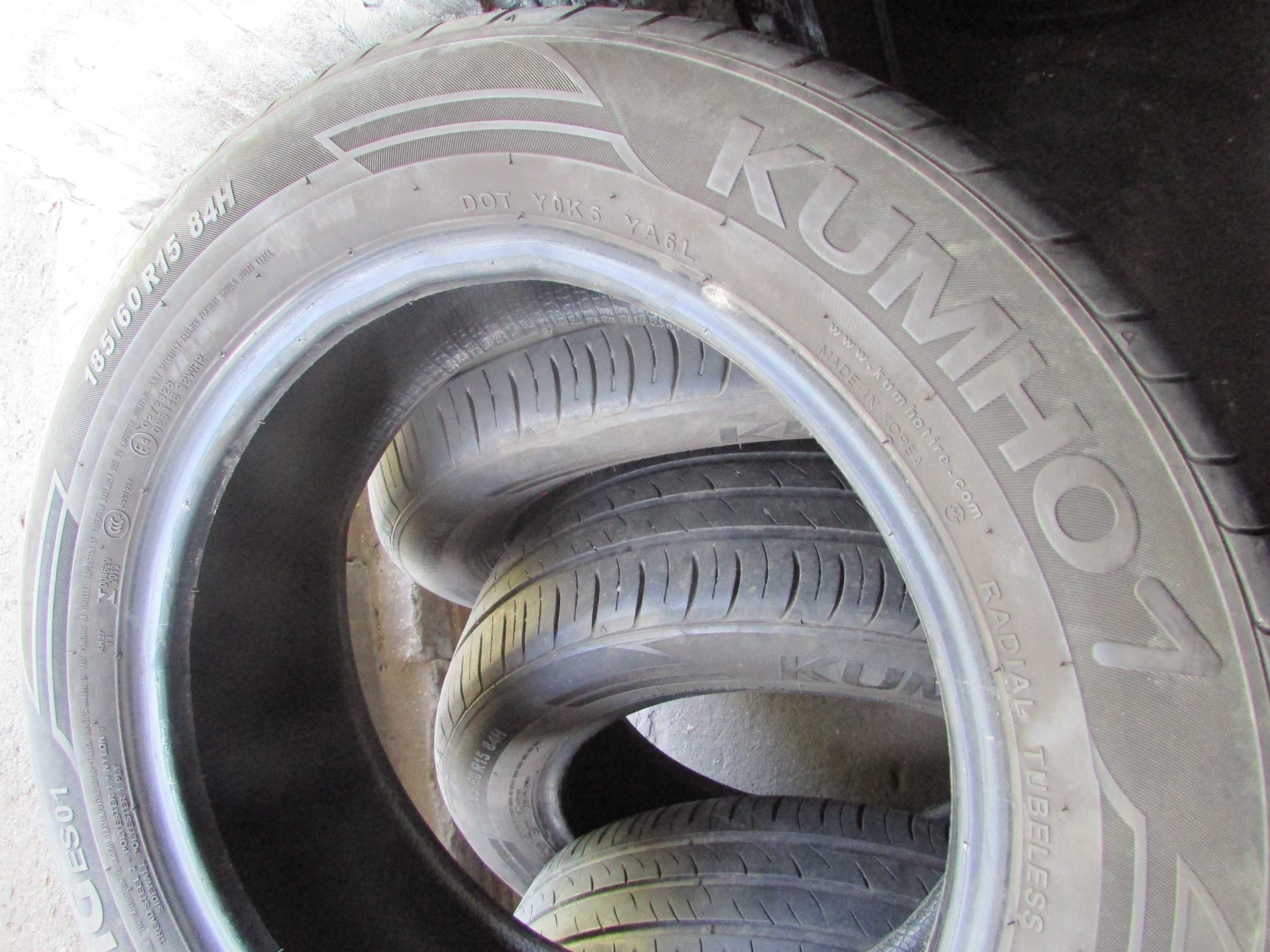 185/60/R15 Kumho 1 ecowing ES01 комплект літньої гуми