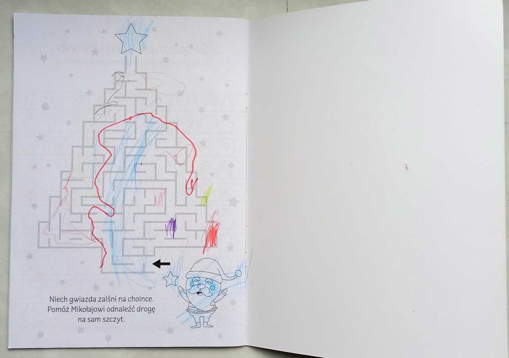 Ksìążka dla dzieci od 3 roku. Magiczne Święta.