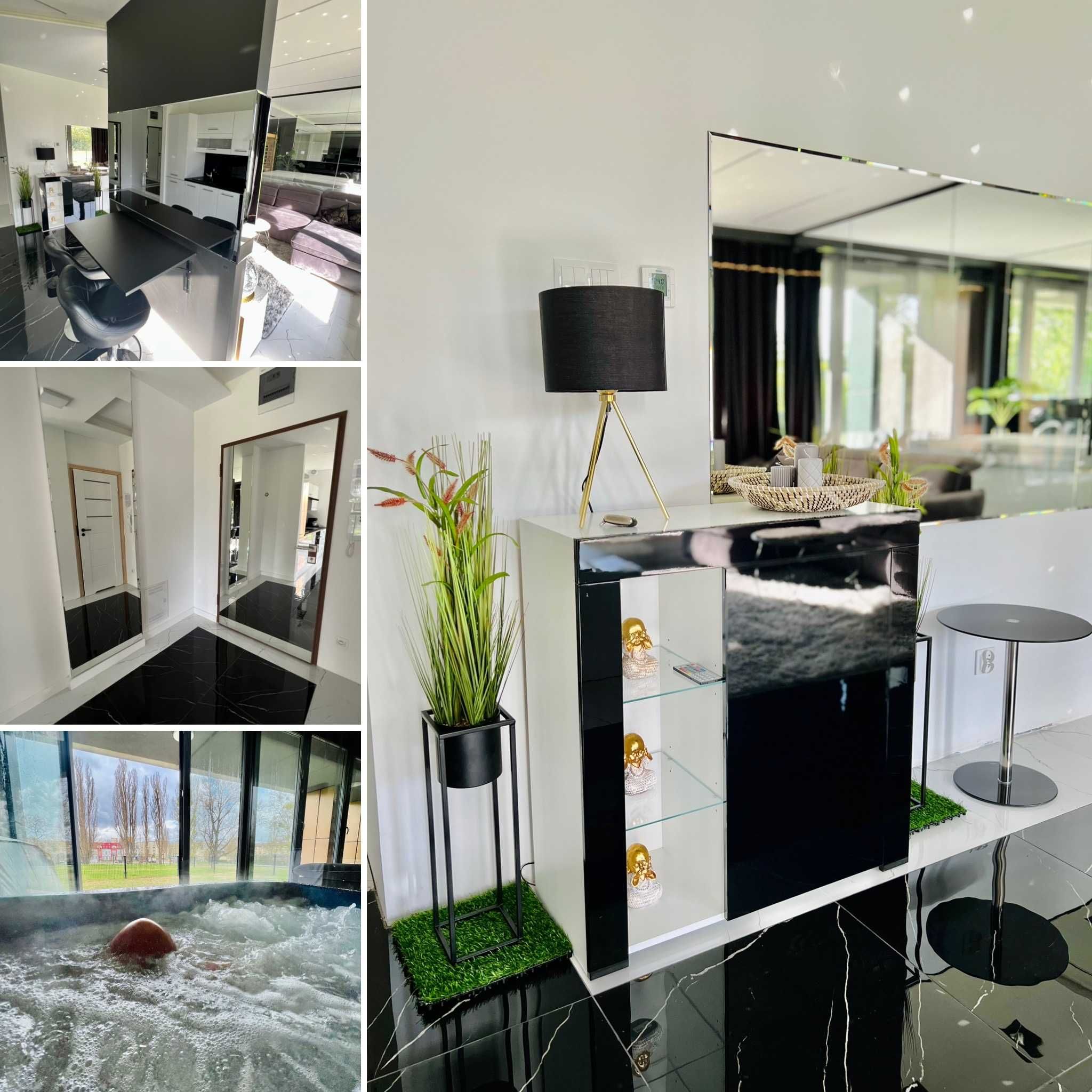 Luksusowy apartament VIP na doby dla Dwojga - prywatne Jacuzzi i Sauna