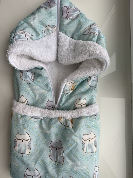 Конверт теплий на виписку та у візок