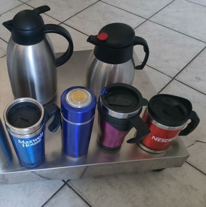 Termosy, kubki termiczne, czajniki, inne...