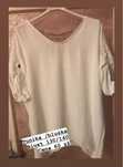 Bluzka biala biust 130/140