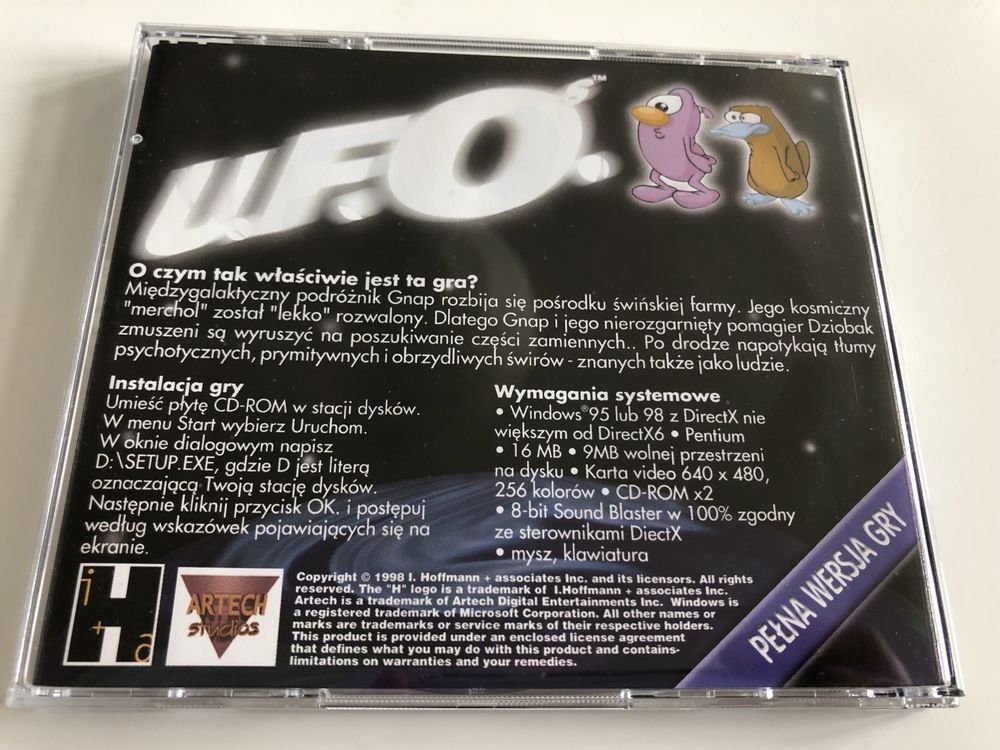 Ufo gra PC Unikat stan idealny