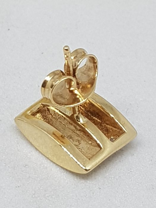 Złote kolczyki z cyrkoniami złoto 585