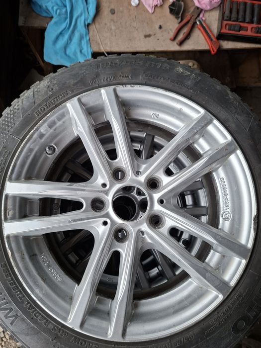 Koła opony zimowe 5x120 bmw f20 7jx16h2