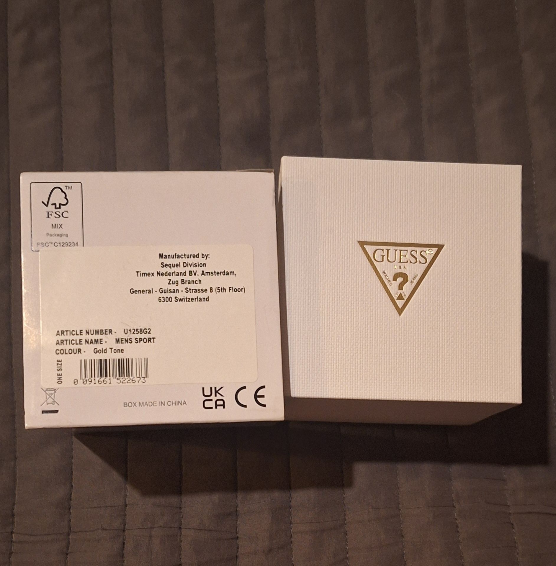 Zegarek Guess surge U1258G2 złoty