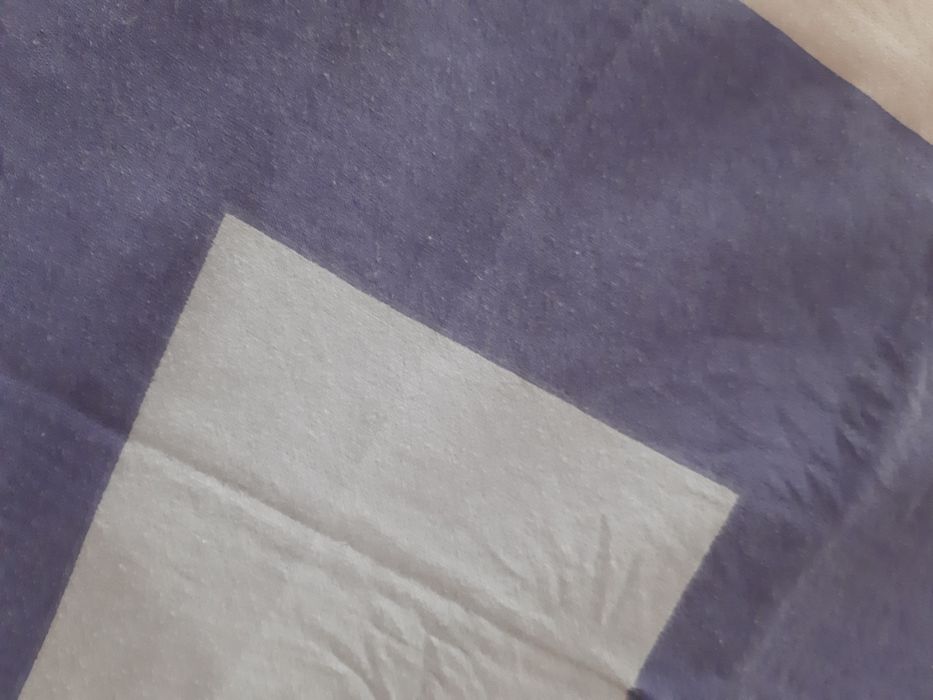 Poszewka pościel bawełna vintage boho kwadraty ikea home kolekcja nieb