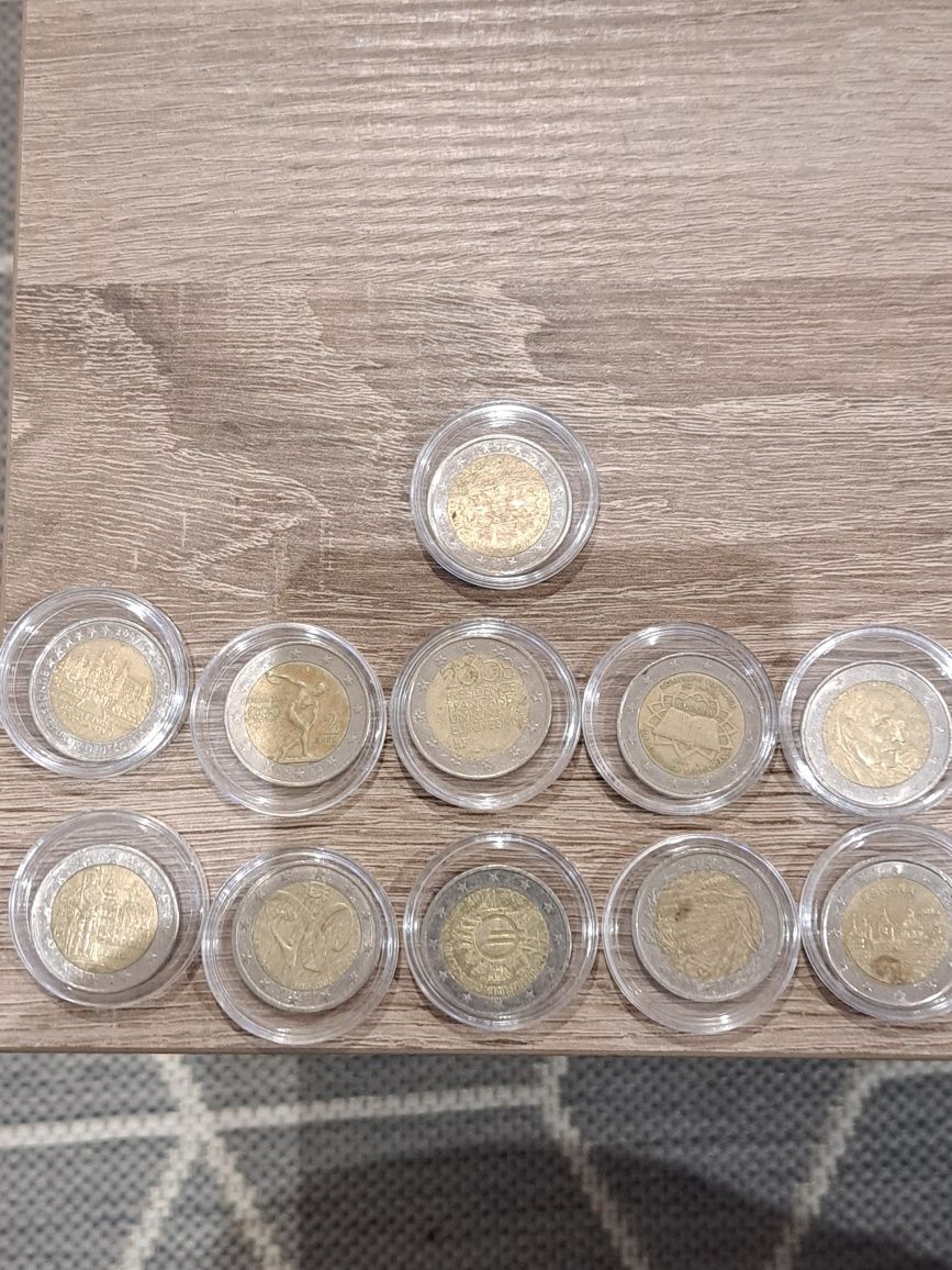 Troca moedas comemorativas 2€