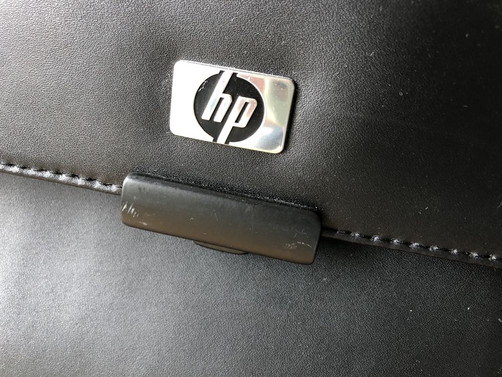 Mala computador HP em pele nova