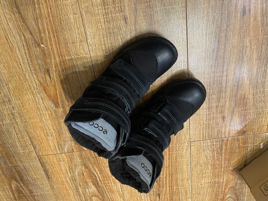 Ecco Gore-Tex ботинки зимние термо сапожки черевики детские ECCO р.33