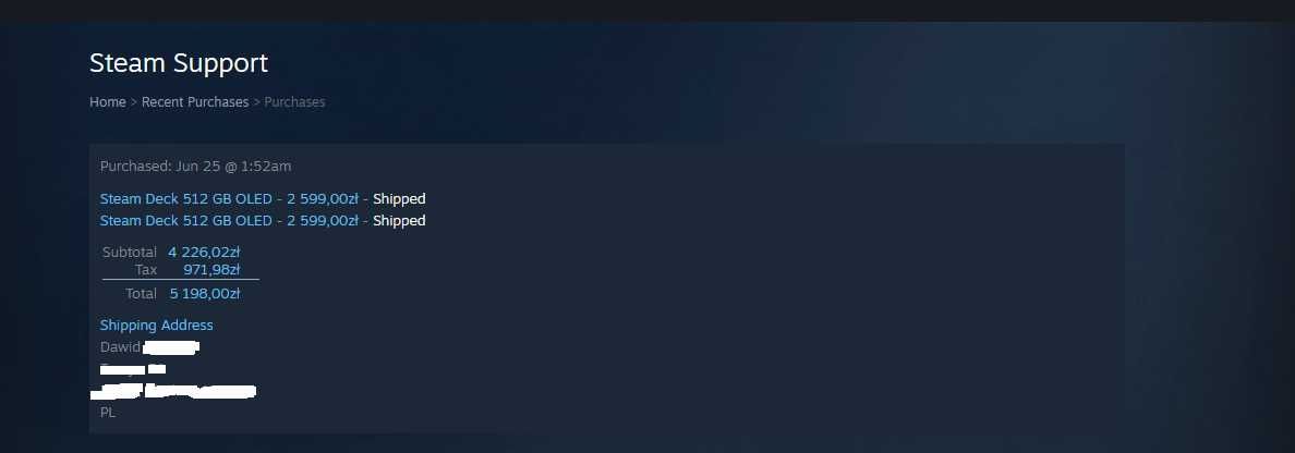 NOWA Konsola Steam Deck 512 GB OLED VALVE