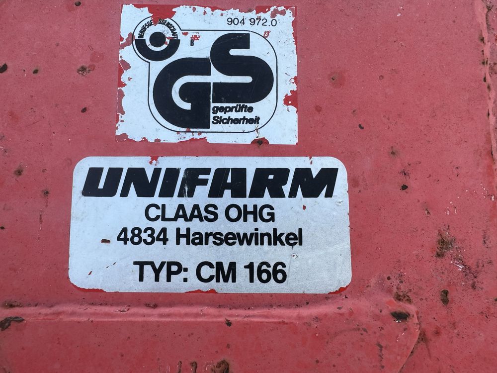 Kosiarka Rotacyjna bębnowa Unifarm cm166