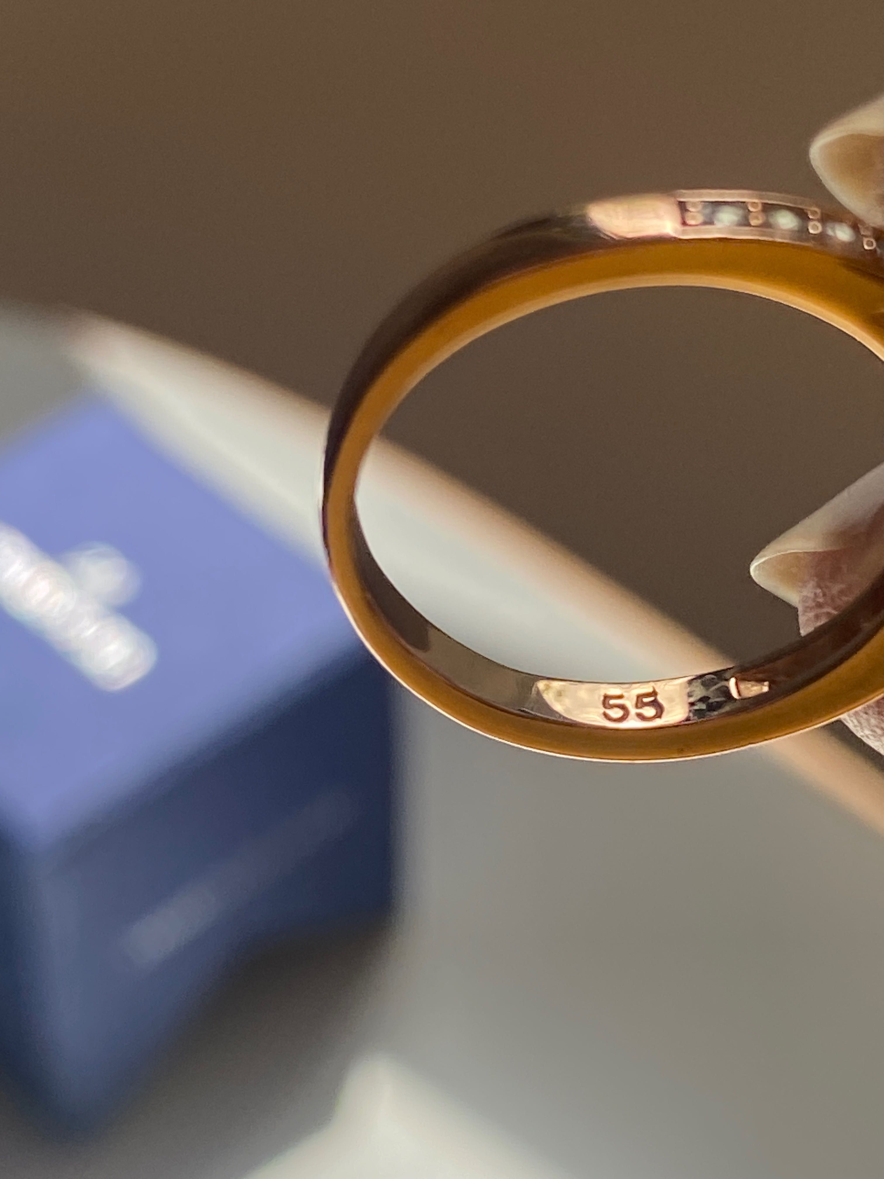 Anel Swarovski tamanho 55