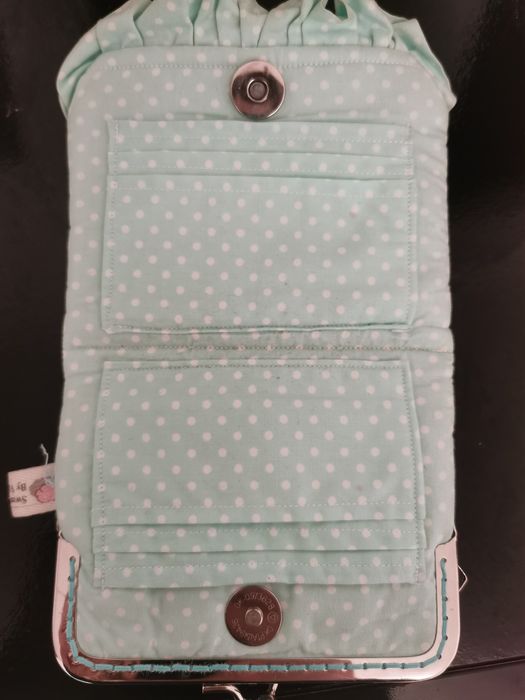 Carteira moedas e cartões