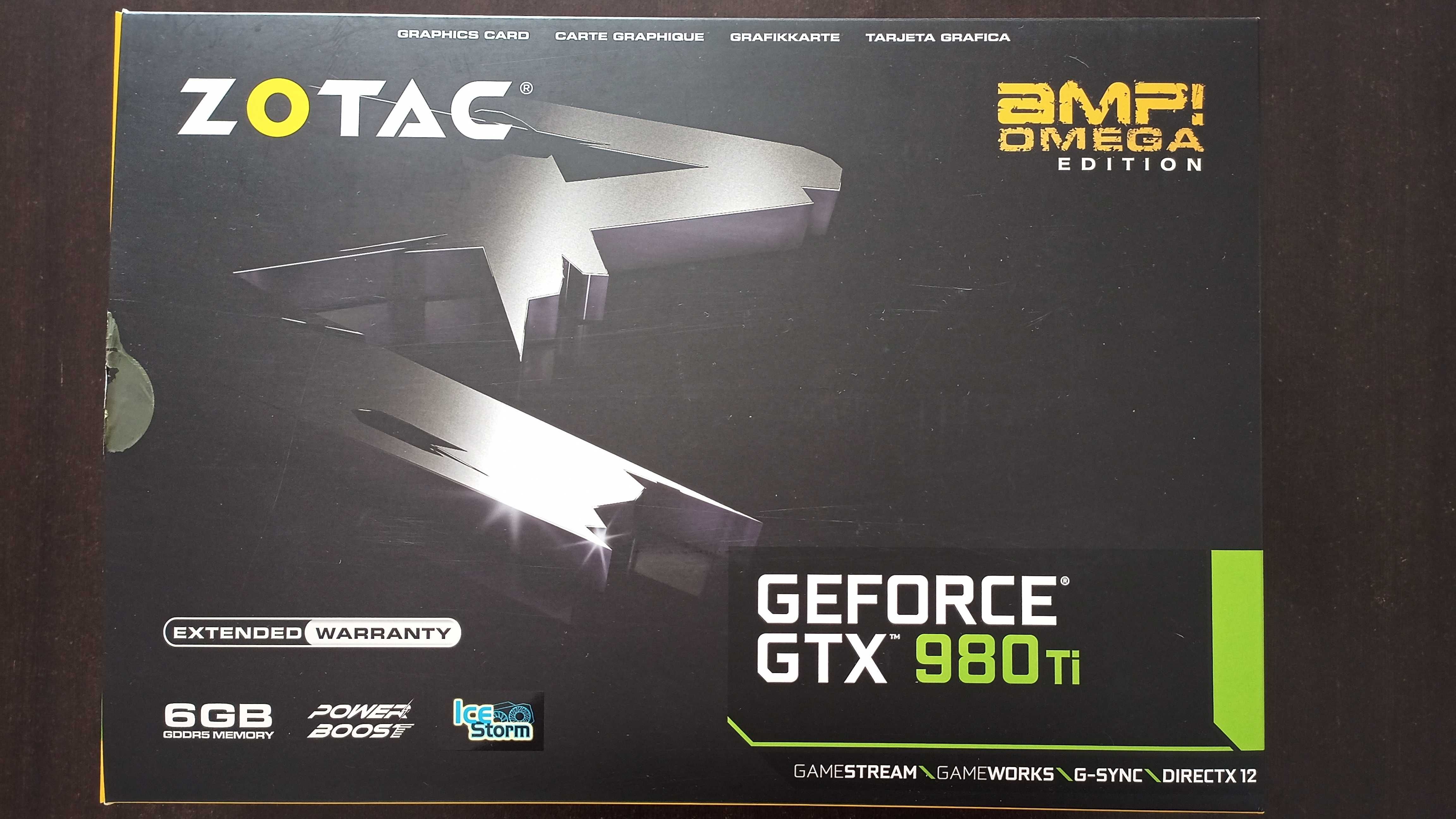 Placa gráfica Zotac GeForce GTX 980 Ti Amp! Omega Edition 6GB