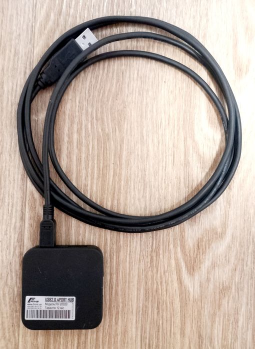 USB хаб 2.0 Frime 
4 × USB 2.0