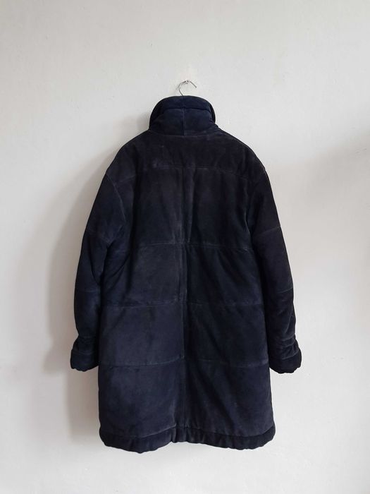 Zamszowy ocieplany płaszcz retro #rouje #sezane #madelle