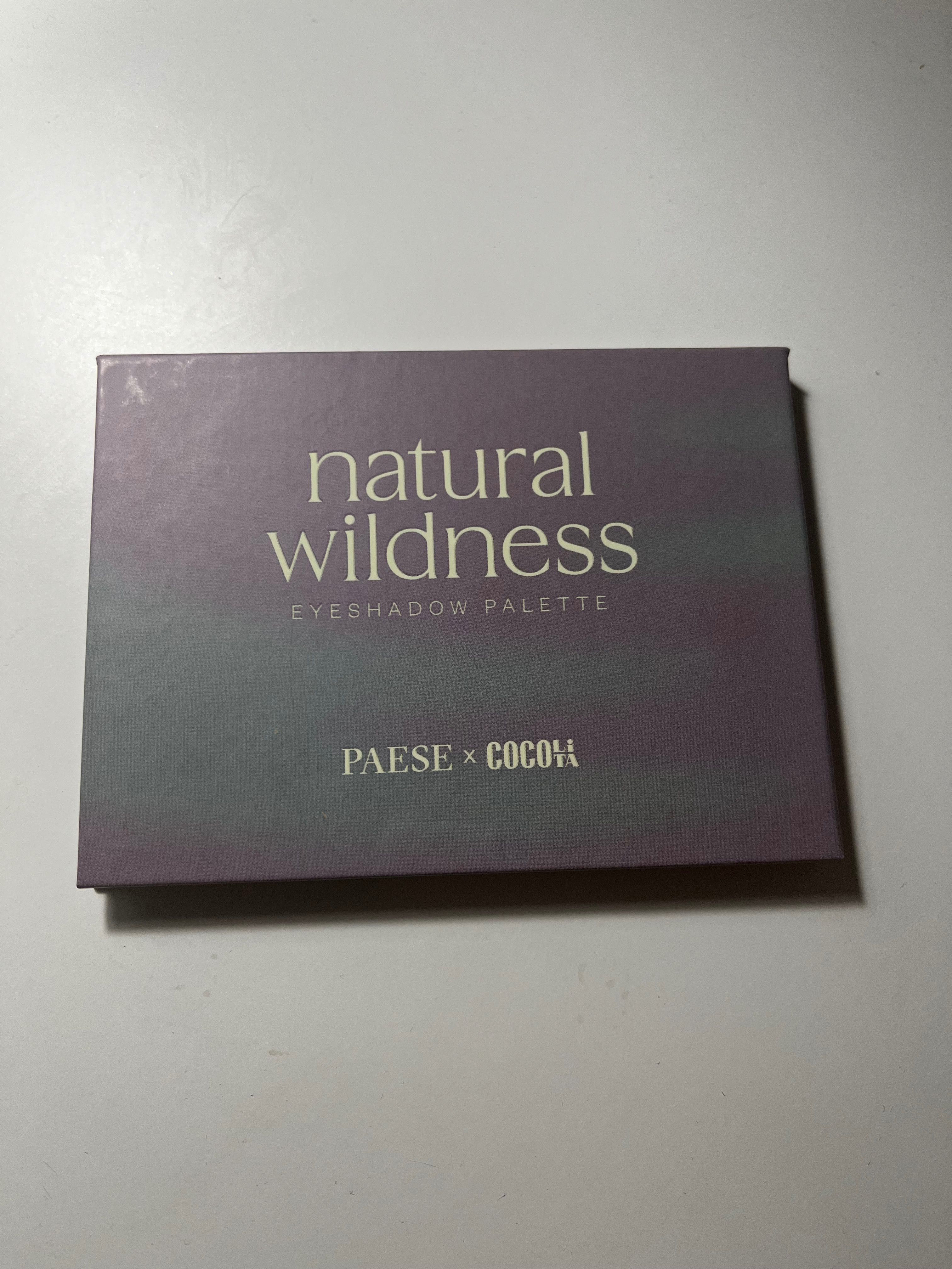 Paese cocolita natural wildness paleta cieni do oczu