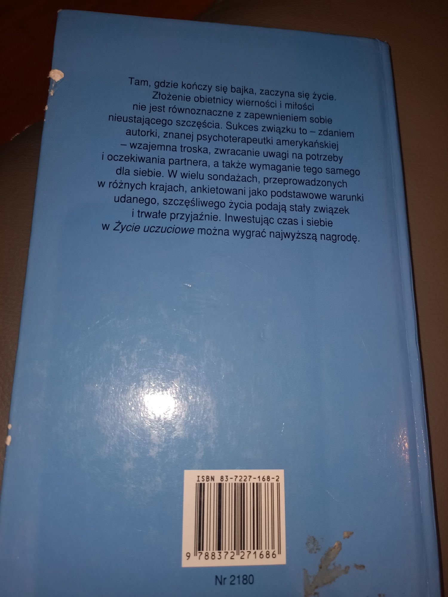 Książka,, Życie uczuciowe. Jak stworzyć udany związek?,,