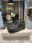 Buty|Sportowe-Męskie Nike AirForce1 Czarny UnisexTrampki 42.5