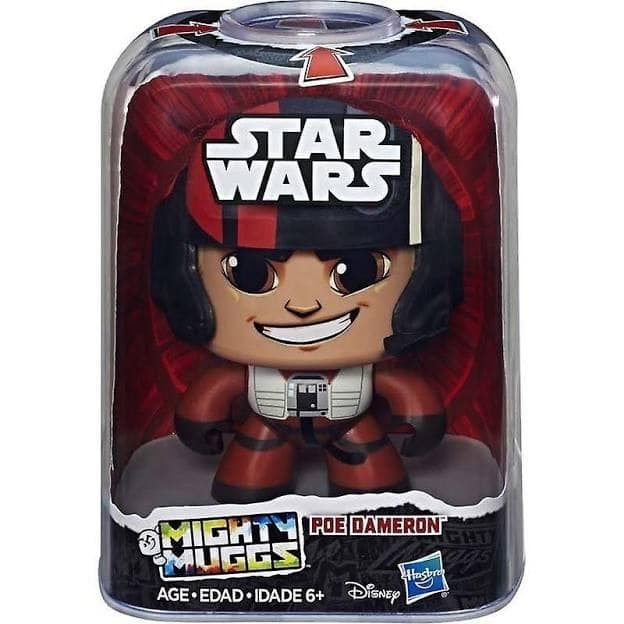 Star Wars Mighty Muggs Poe Dameron Action Figure - Novo