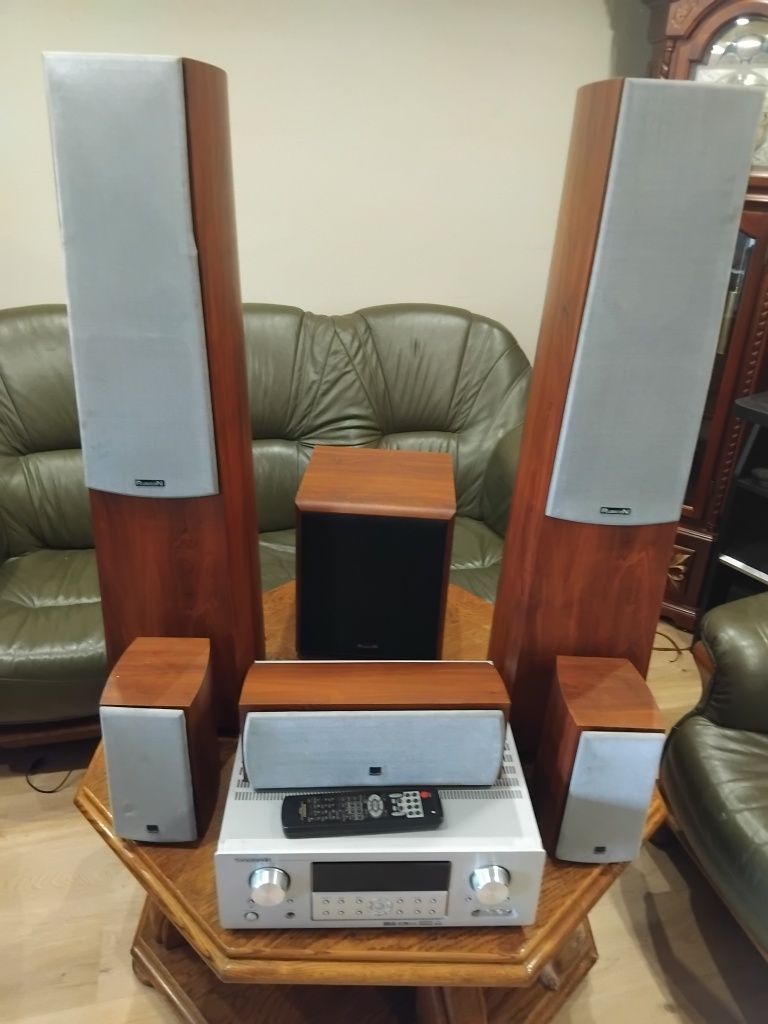 Duże kino domowe Rubicon Marantz subwoofer bluetooth zamiana quad cros