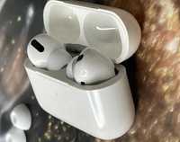 airpods Pro без шумки 1в1 Lux Навушники Бездротові +чохол